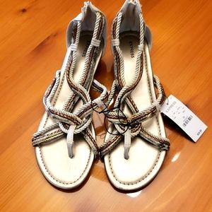 Express womens gladiator sandals sz 10 BNWT